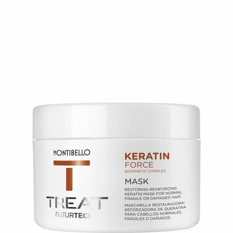 Montibello Treat Naturtech Keratin Force Maska do włosów łamliwych 200ml