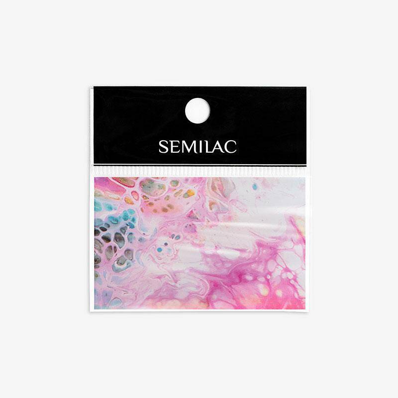 Semilac Folia transferowa 08 - Rainbow Marble