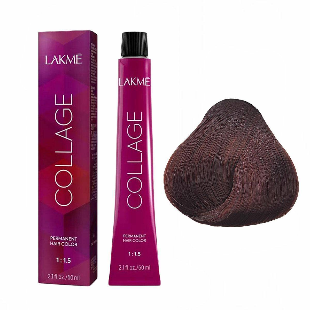 Lakme Collage Farba do włosów  5/59, trwała koloryzacja 60ml