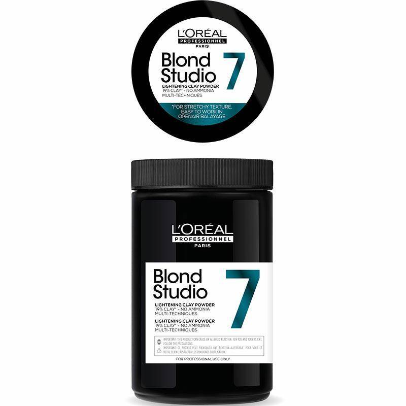Loreal Blond Studio 7 Clay Rozjaśniacz w pudrze 500g