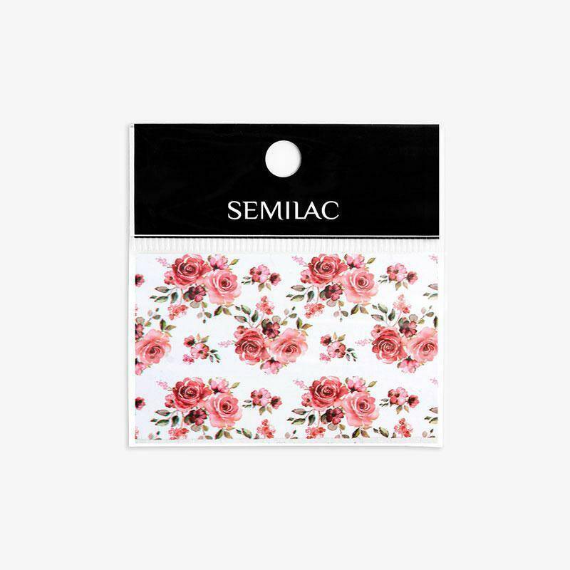 Semilac Folia transferowa 27 - Flowers