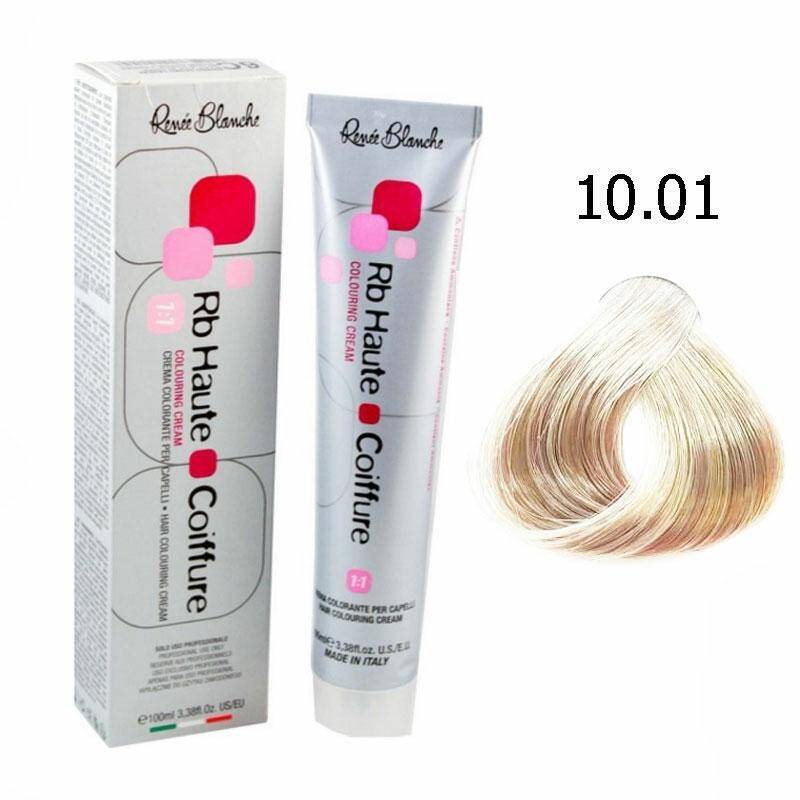Renee Blanche Haute Coiffure Farba do w łosów - 10.01 Naturalny ekstra jasny popielaty blond, trwała koloryzacja 100ml