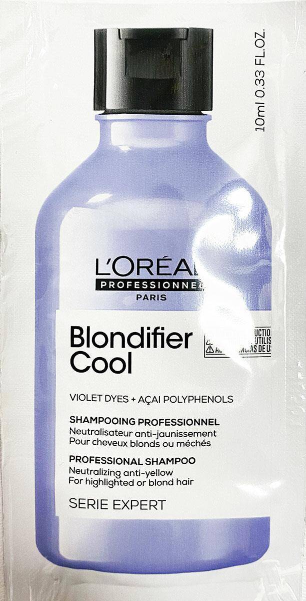 Loreal Blondifier Cool Szampon ochładzający odcienie blond 10ml