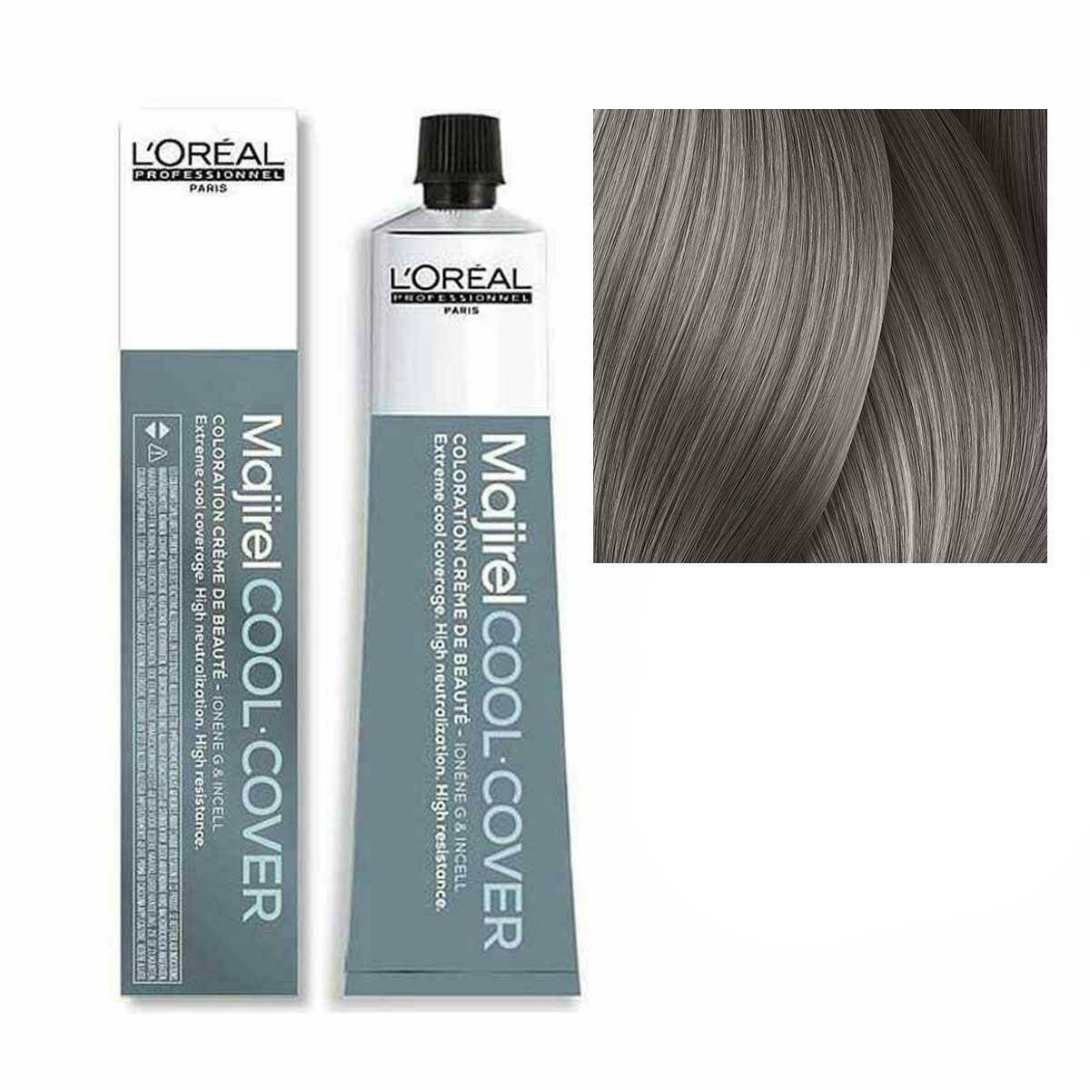 Loreal Majirel Cool Cover Farba do włosów - 8.1 Jasny blond popielaty, chłodne odcienie 50ml