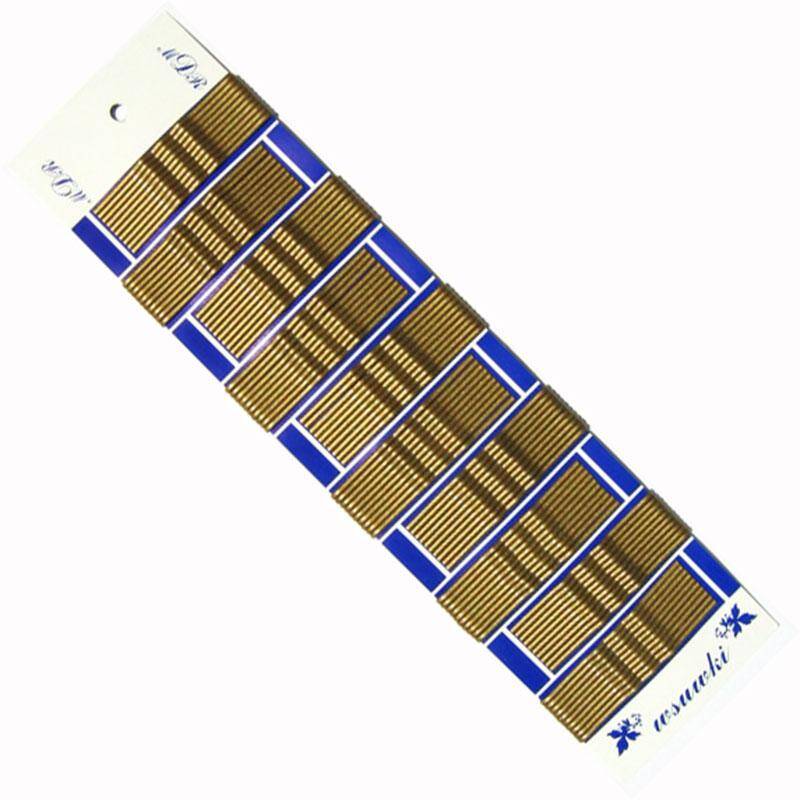 MDR Wsuwki do włosów Złote długość 60mm 100szt