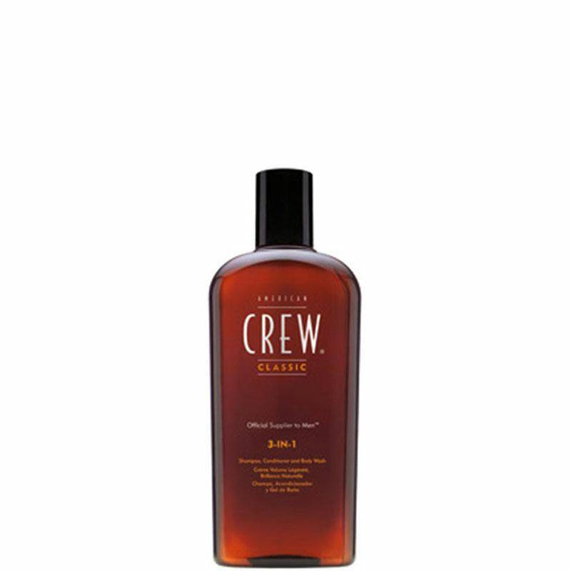 American Crew 3w1 Szampon + Odżywka + Żel do kapieli 250ml