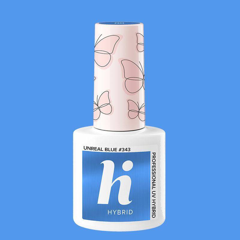 Hi hybrid Lakier hybrydowy - 343 Unreal Blue 5ml