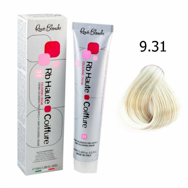 Renee Blanche Haute Coiffure Farba do w łosów - 9.31 Piaskowy bardzo jasny blond, trwała koloryzacja 100ml