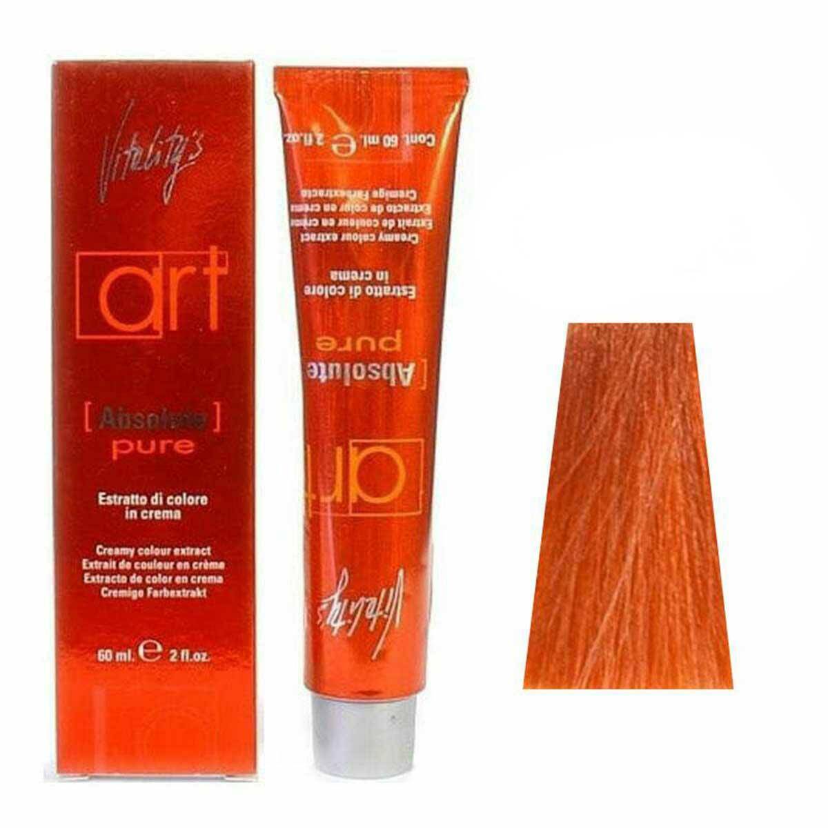 Vitalitys Absolute Pure Farba do włosów - ORANGE - Pomarańczowy, ekstrakt koloru w kremie 60ml