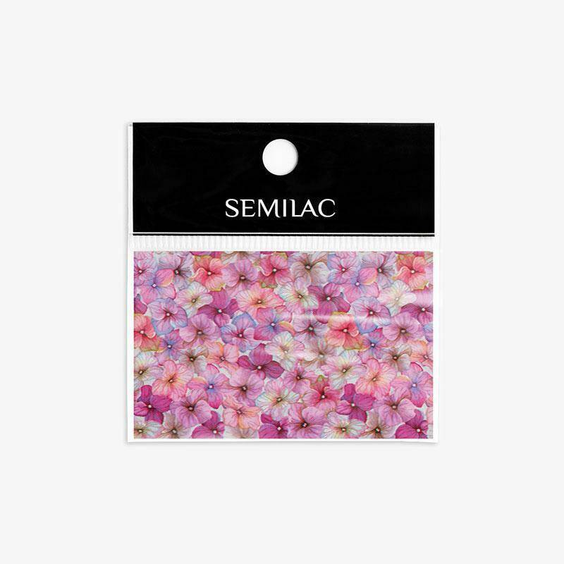 Semilac Folia transferowa 28 - Flowers