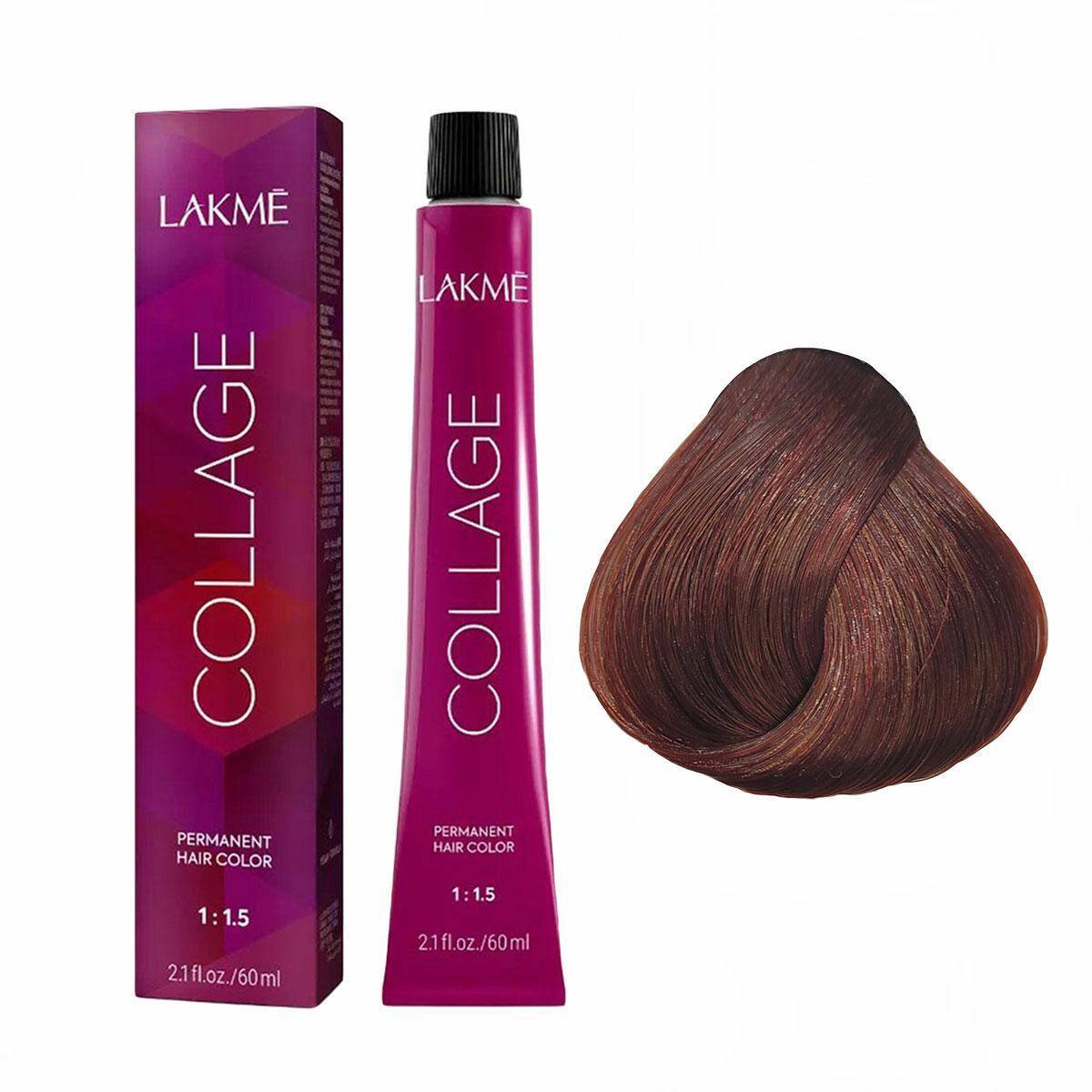 Lakme Collage Farba do włosów  5/44, trwała koloryzacja 60ml