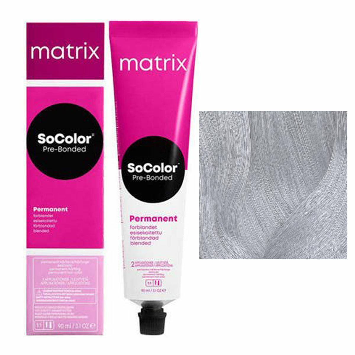 Matrix SoColor Pre-Bonded Farba do włosów - 10SP Super jasny blond srebrno - perłowy, trwała koloryzacja 90ml