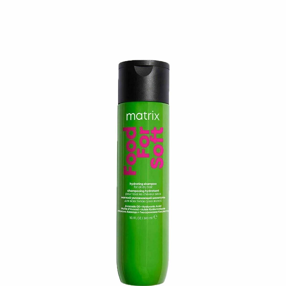 Matrix Food For Soft Szampon intensywnie nawilżający do wszystkich rodzajów suchych włosów 300ml