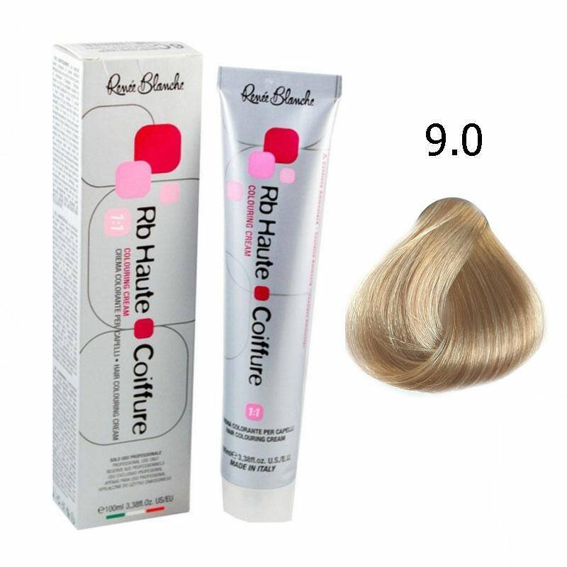 Renee Blanche Haute Coiffure Farba do w łosów - 9.0 Naturalny bardzo jasny blond, trwała koloryzacja 100ml