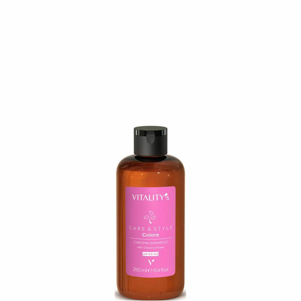 Vitalitys C&S Chroma Szampon ochronny do włosów farbowanych 250ml