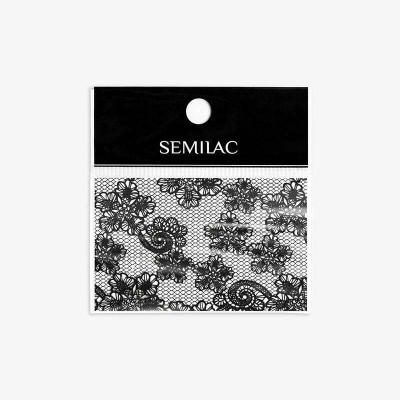Semilac Folia transferowa 24 - Black Lace