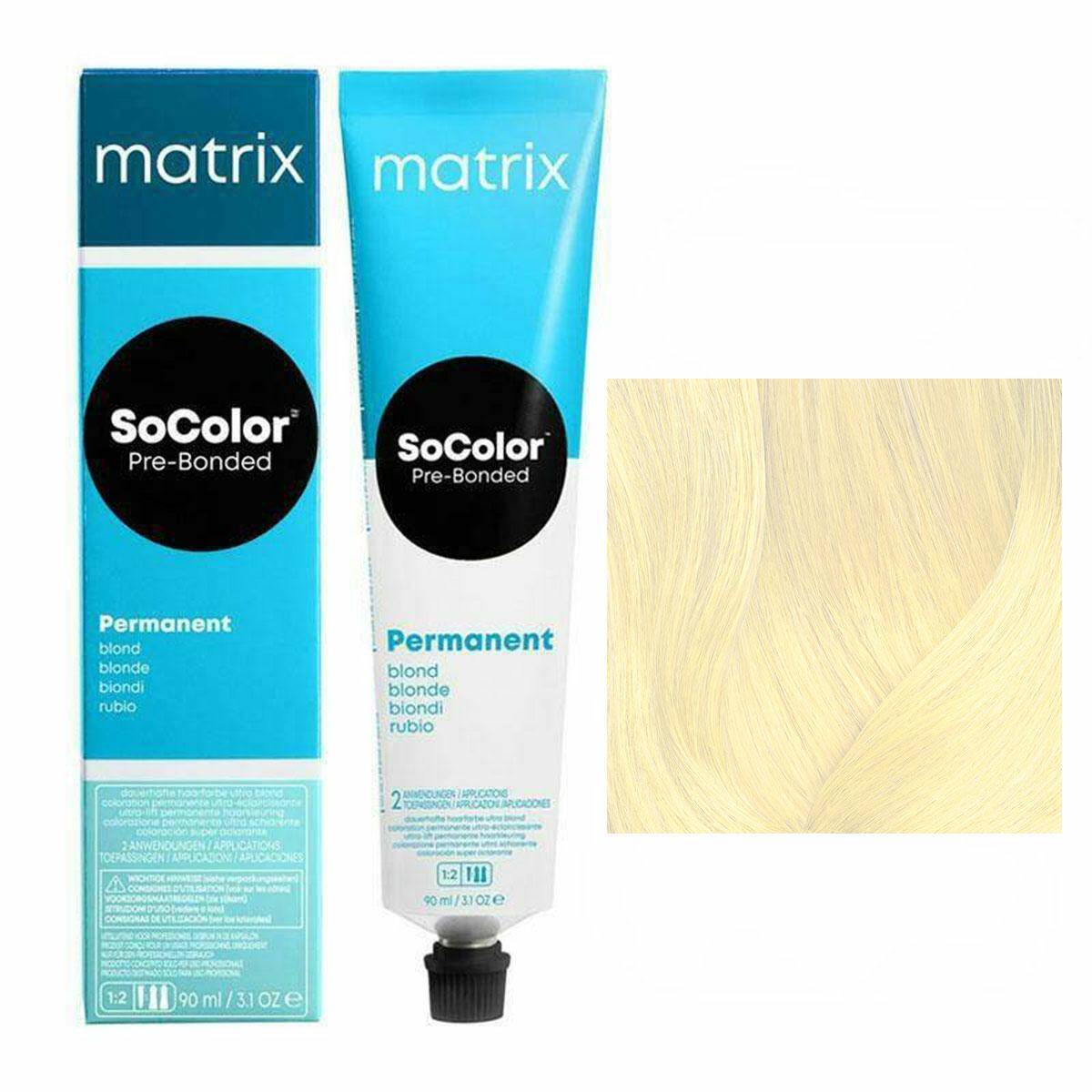 Matrix SoColor Pre-Bonded Ultra Blonde - UL-A+ Extra blond popielaty, farba rozjaśniająco kryjąca 90ml