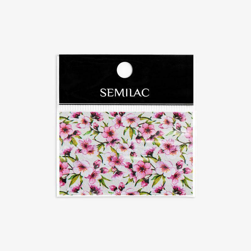 Semilac Folia transferowa 31 - Blooming Flowers