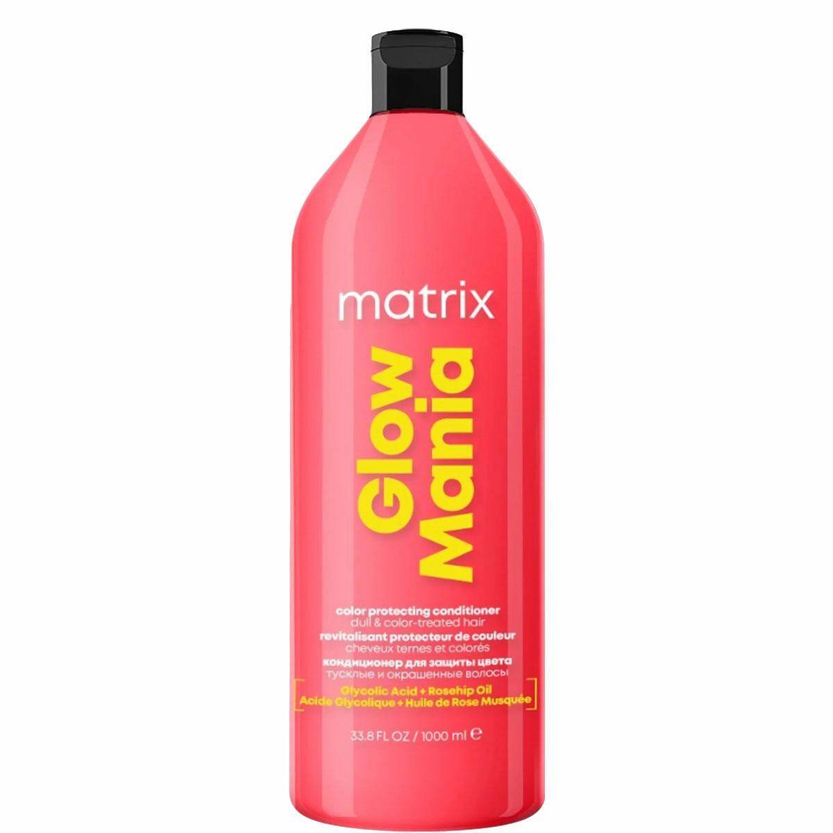 Matrix Glow Mania Odżywka nabłyszczająca do włosów koloryzowanych 1000ml