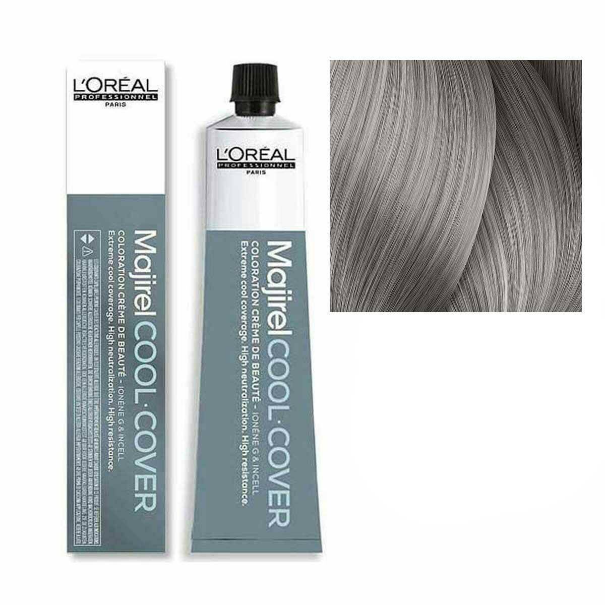 Loreal Majirel Cool Cover Farba do włosów - 9.11 Bardzo jasny blond popielaty głęboki, chłodne odcienie 50ml