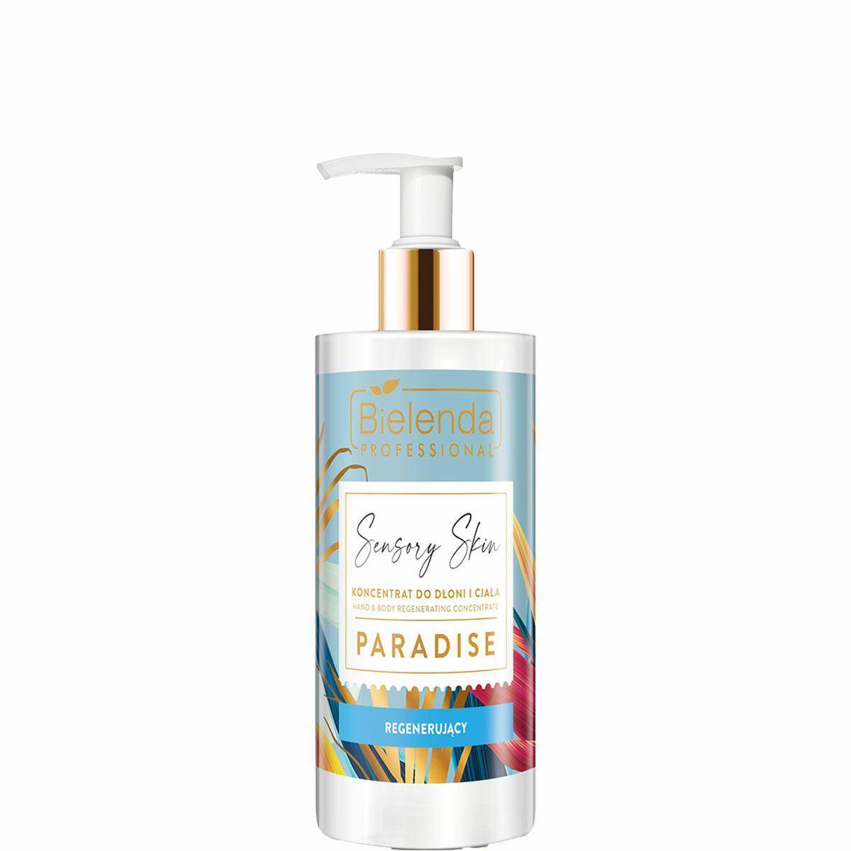 Bielenda Sensory Skin PARADISE Regenerujacy koncentrat do dłoni i ciała 300ml