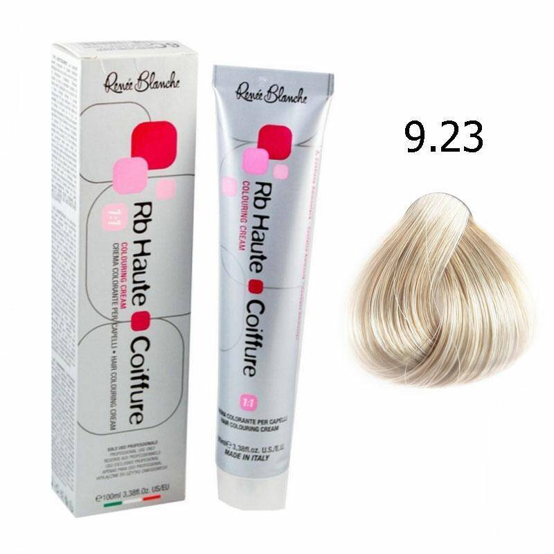 Renee Blanche Haute Coiffure Farba do w łosów - 9.23 Matowy bardzo jasny blond, trwała koloryzacja 100ml