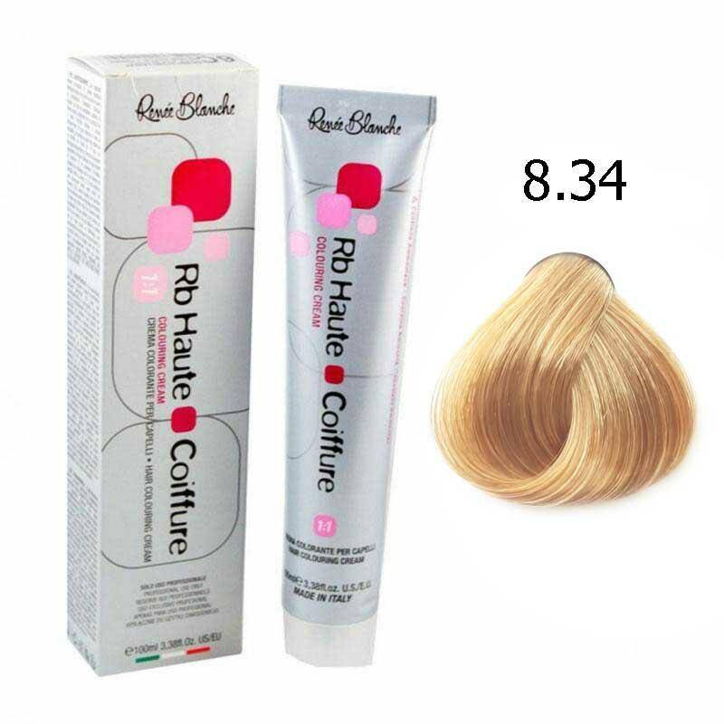 Renee Blanche Haute Coiffure Farba do w łosów - 8.34 Hawana jasny blond, trwała koloryzacja 100ml