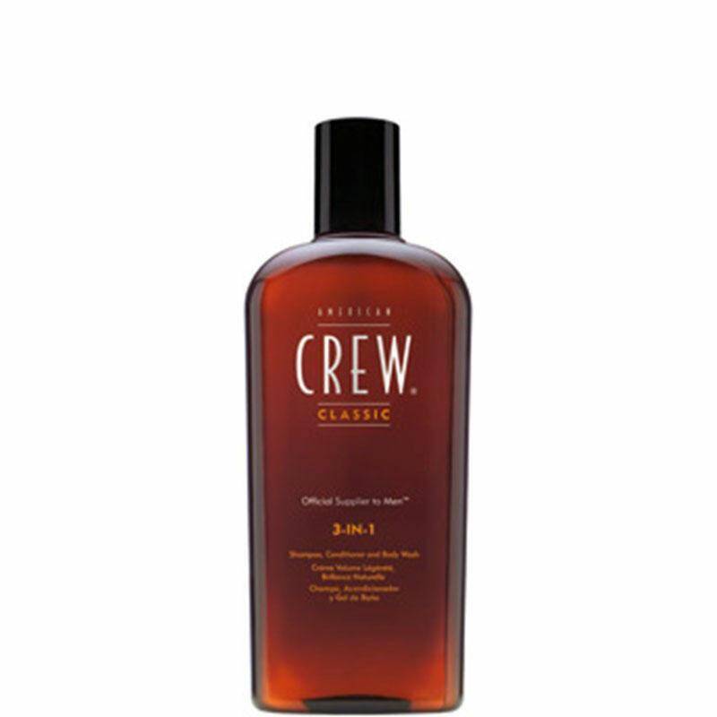 American Crew 3w1, szampon + odżywka + żel do kapieli 450ml (Zdjęcie 1)