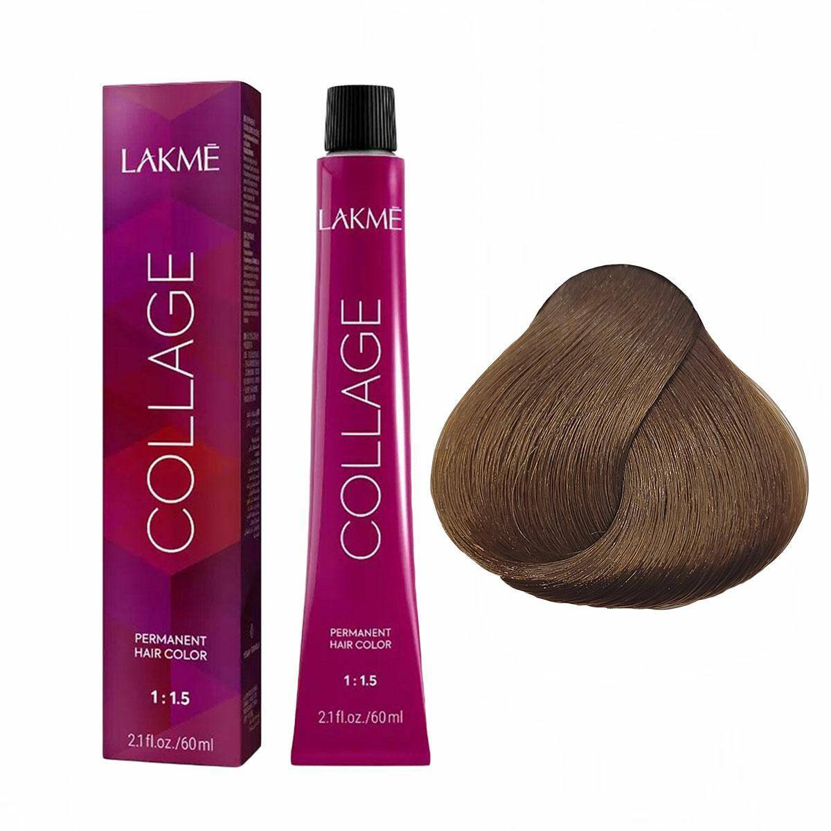Lakme Collage Farba do włosów  7/30, trwała koloryzacja 60ml