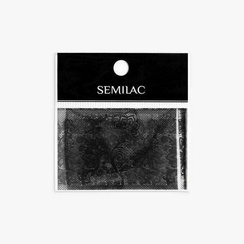 Semilac Folia transferowa 06 - Black Lace