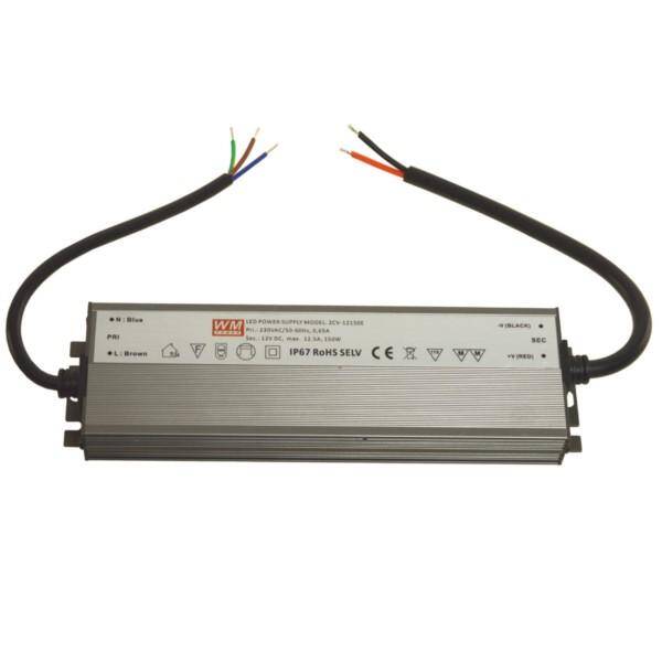 ZASILACZ  IP67  150W  12V SLIM