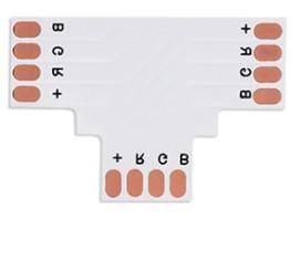 Łącznik T PCB RGB do Taśm LED RGB 10mm