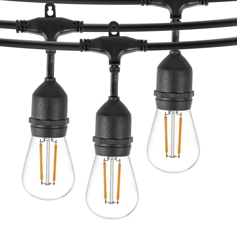 Girlanda LED S14 10m IP65 Komplet z Żarówkami 10 x E27 1W