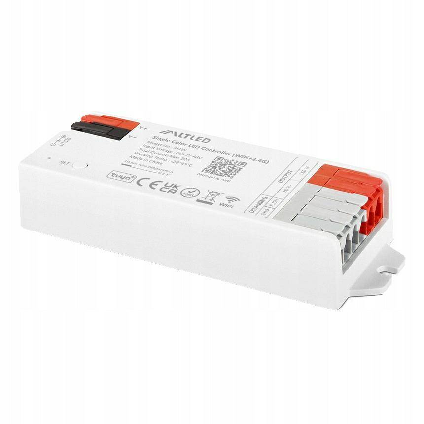 Sterownik Kontroler Taśma LED MONO IMLTLED iH1W WIFI 20A 12-24V TUYA