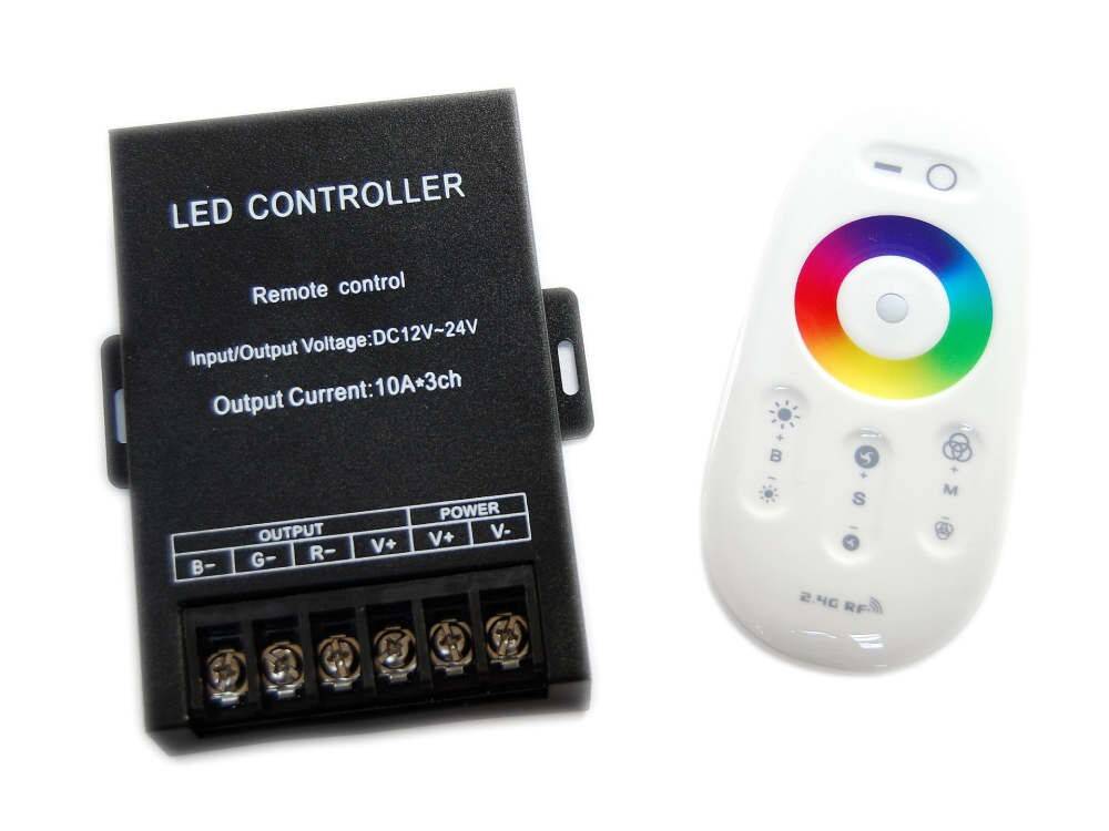 Kontroler RGB 30A 12-24V DC Pilot Radiowy