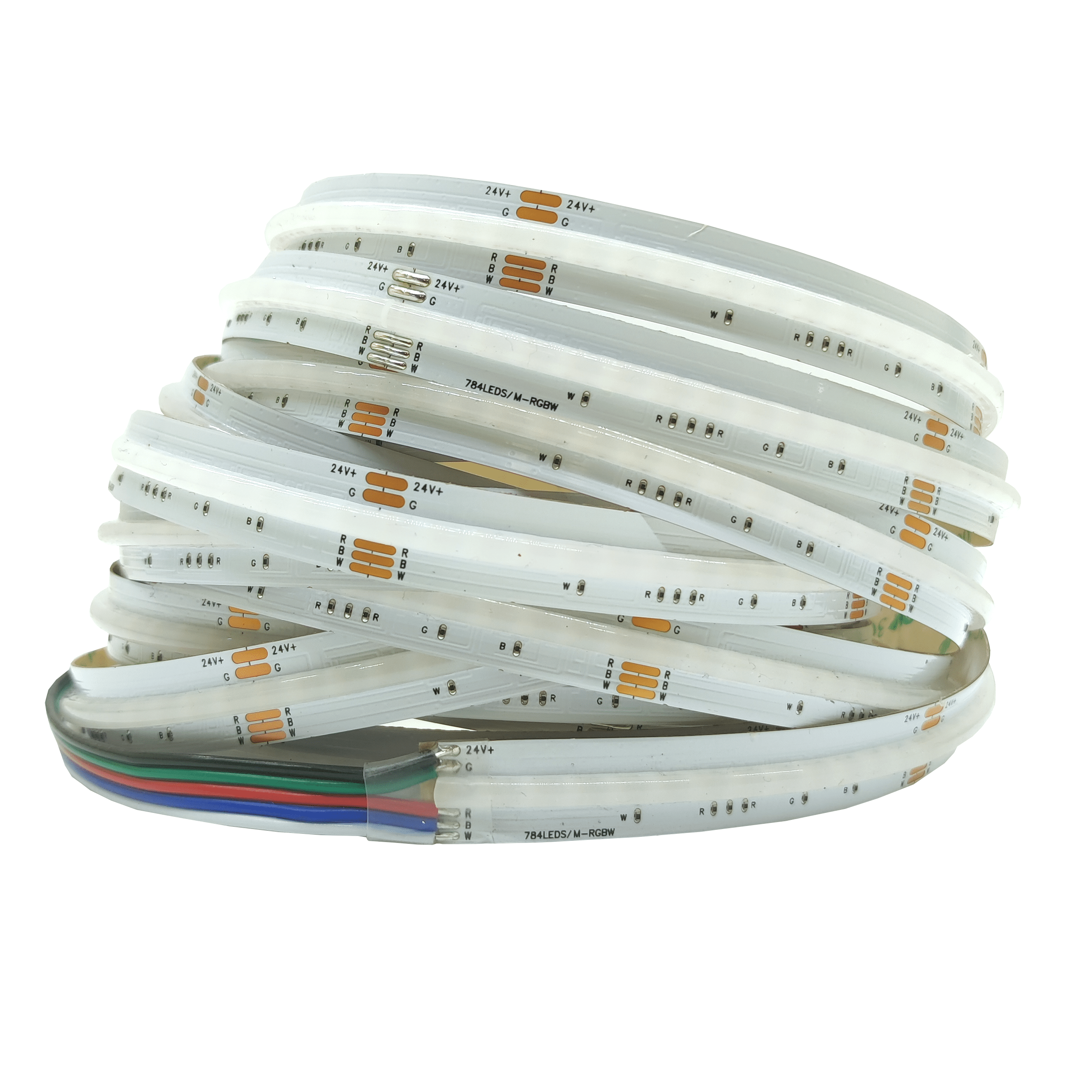 Taśma LED COB 24V RGBW 4w1 Biała Ciepła 784D/1m