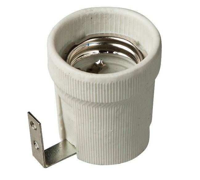 Oprawka ceramiczna E27 LH-E27F lampowa