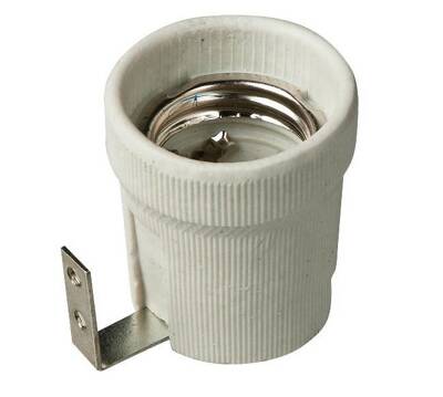 Oprawka ceramiczna E27 LH-E27F lampowa