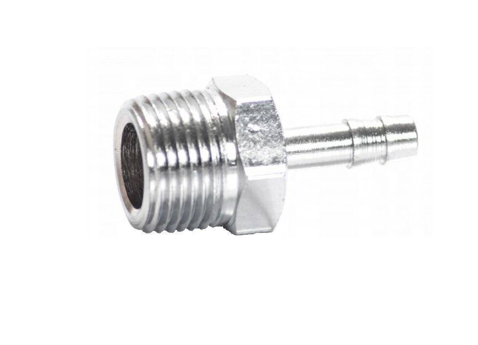 Króciec 1/4Z na wąż zbrojony 6mm bez