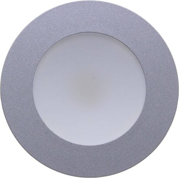 Round Gray Cabinet Spotlight