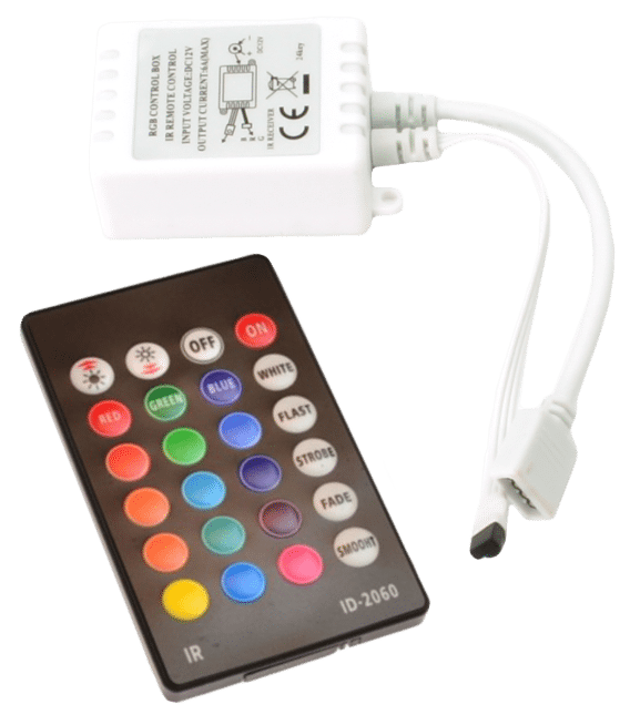 IR RGB Controller   24 buttons, 72W
