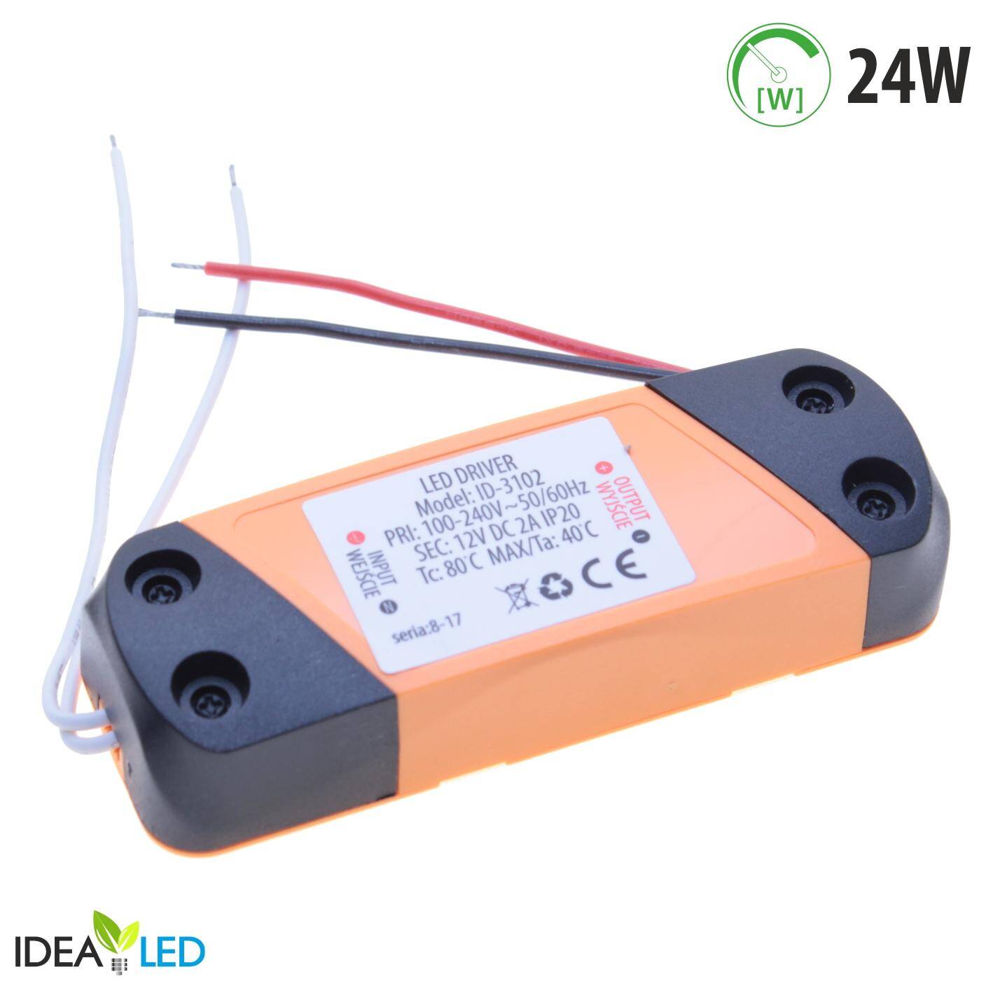 LED Power Supply 12V 2A 24W