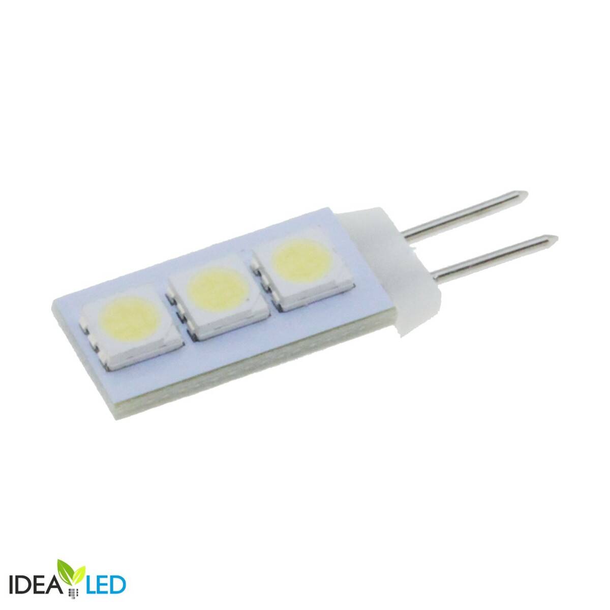 LED bulb SMD 5050 G4 12V 0,6W  - cool white