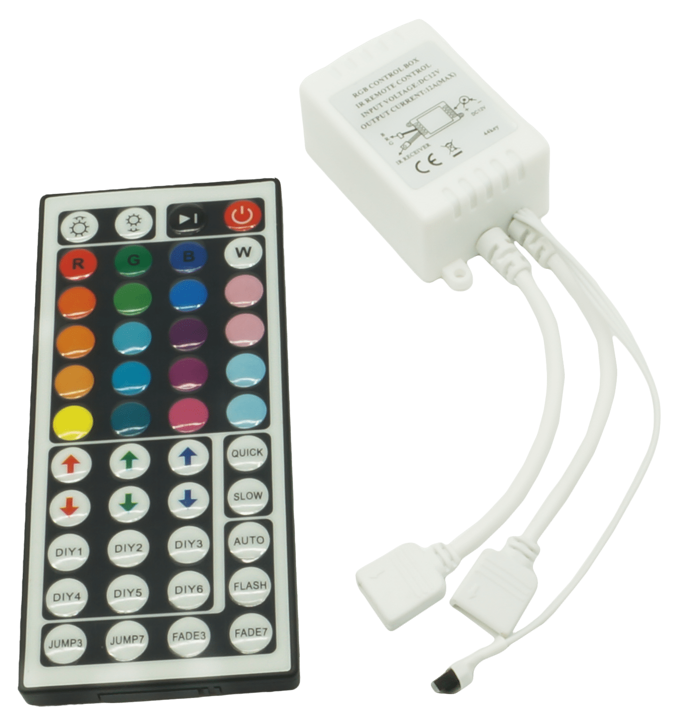 IR RGB Controller   44 buttons, 144W