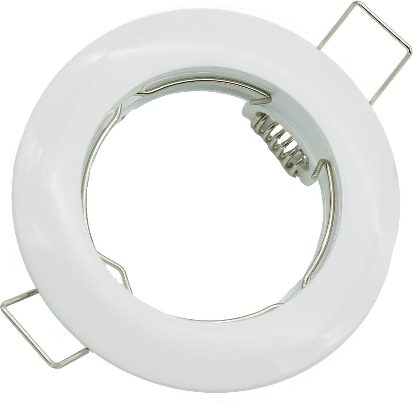 Round White Ceiling Spotlight - die cast