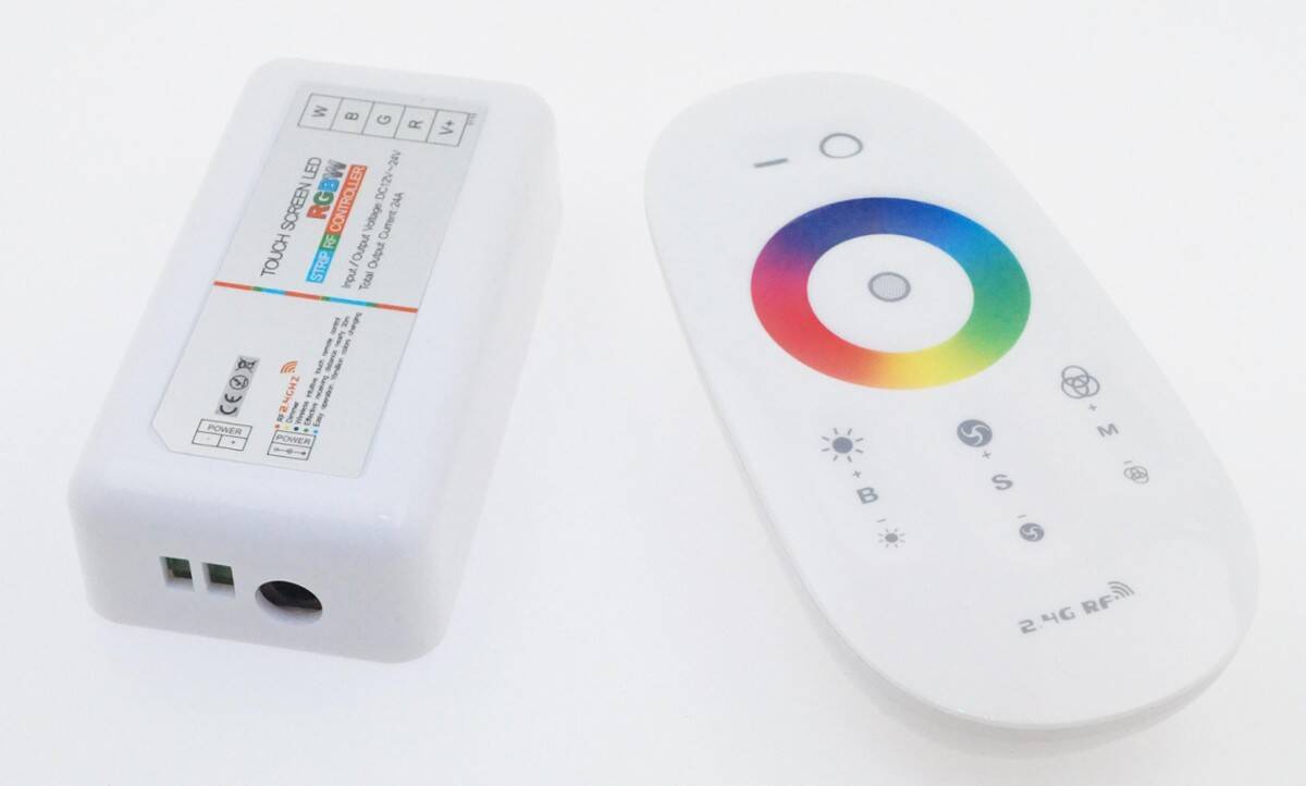 Touch Remote LED RGBW Controller     