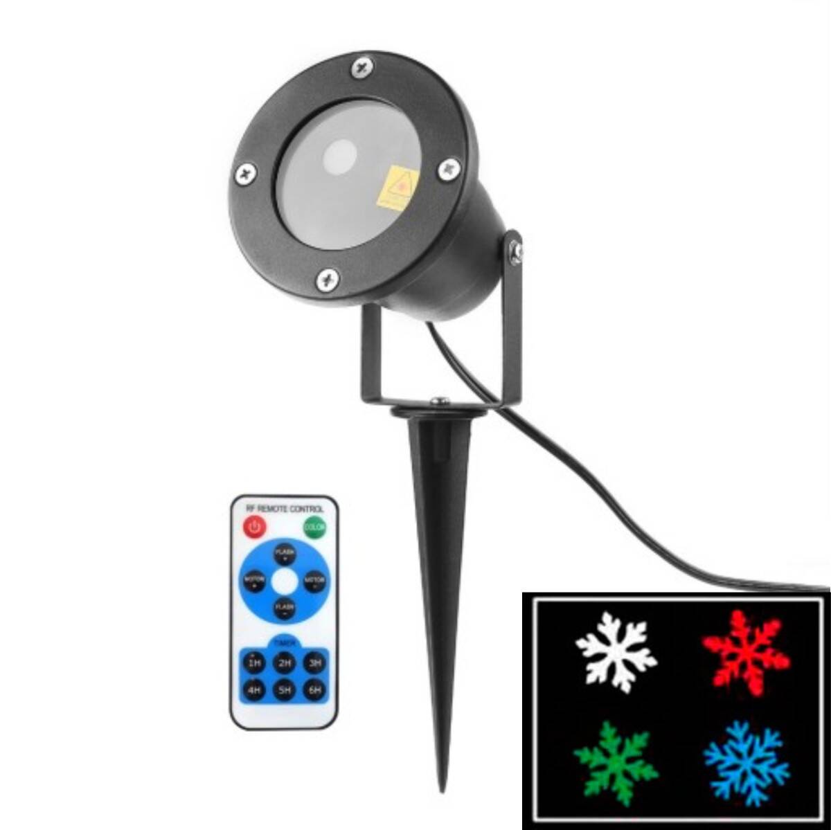 Laser Projector Led Projector Snow Flats Color