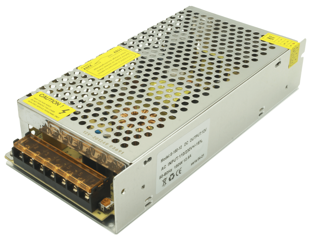 Zasilacz modułowy 12V DC IP20 12,5A 150W