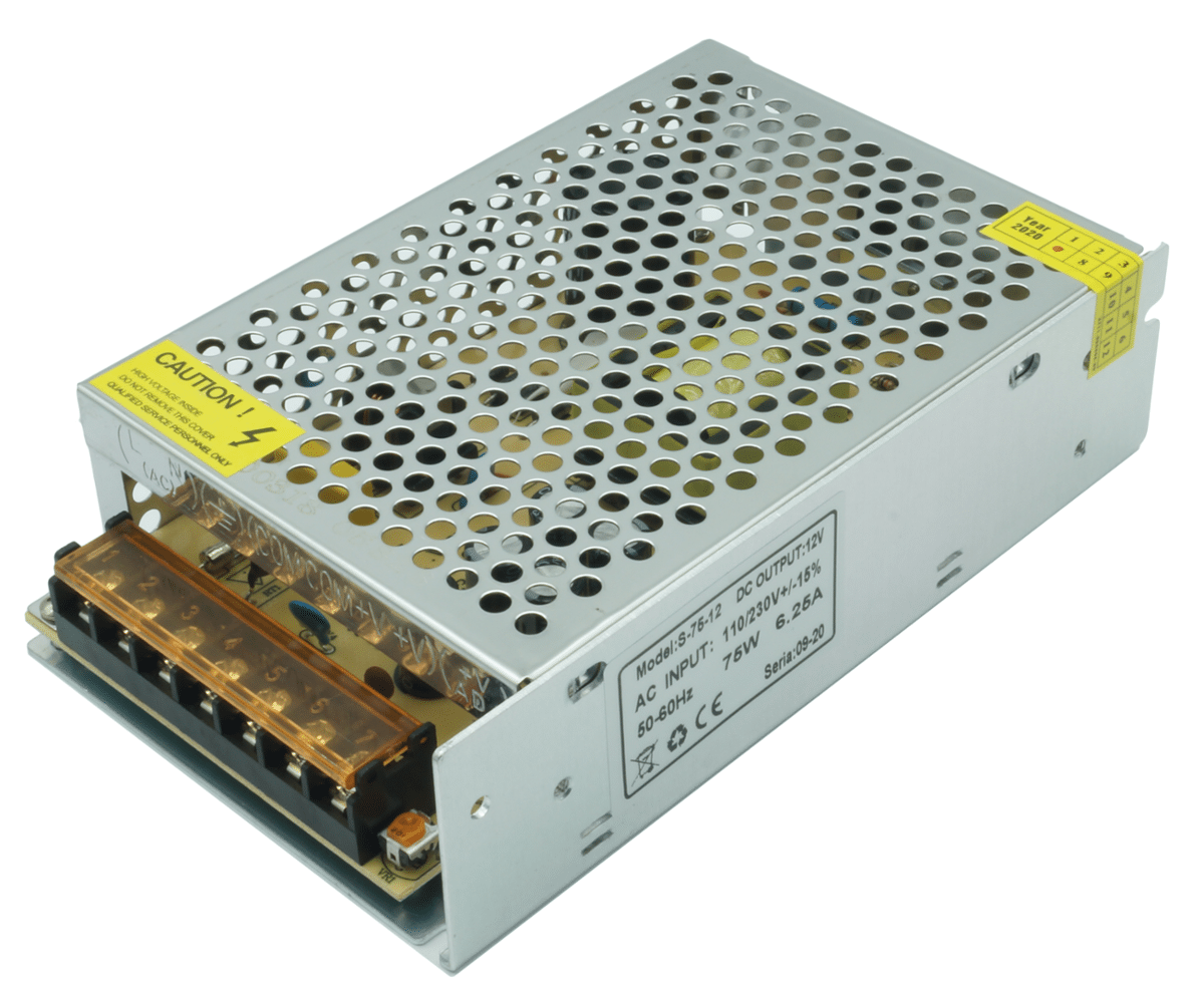 Modular Power Supply 12V DC IP20 6,25A 75W