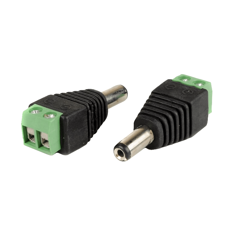 Male  5.5*2.1mm Connector Adapter Plug Cable